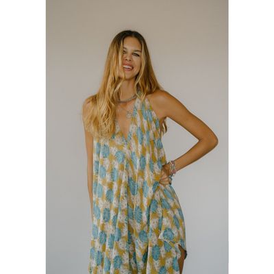 Sun Child Sun Child Classic Silk Dress Confetti