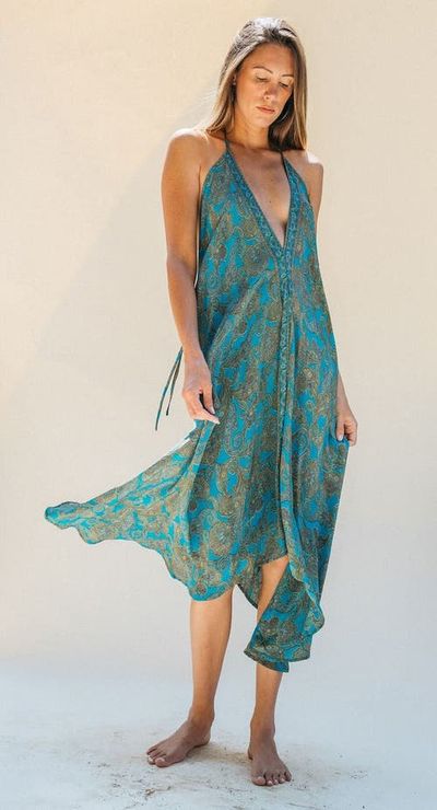 Sun Child Sun Child Classic Silk Dress Dandelion