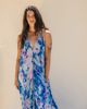 Sun Child Sun Child Classic Silk Dress Lavender - 1