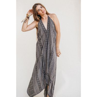 Sun Child Sun Child Classic Silk Dress Opaline