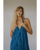 Sun Child Sun Child Classic Silk Dress Plumeria - 1