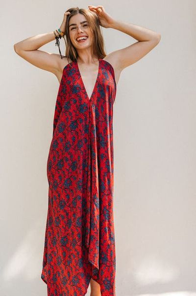 Sun Child Sun Child Classic Silk Dress Rhapsody