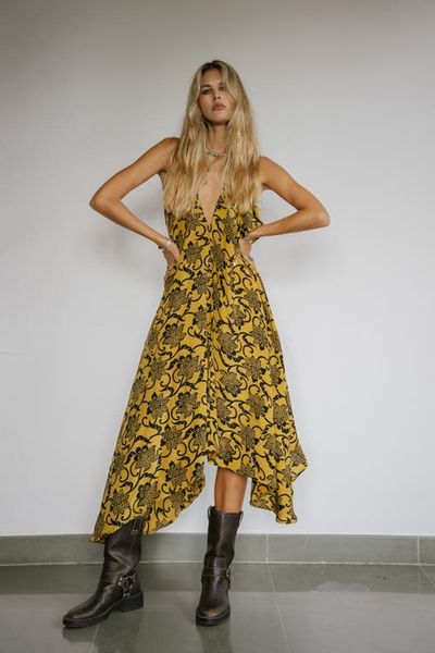 Sun Child Sun Child Classic Silk Dress Romeo
