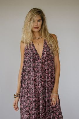 Sun Child Sun Child Classic Silk Dress Sunset Blvd