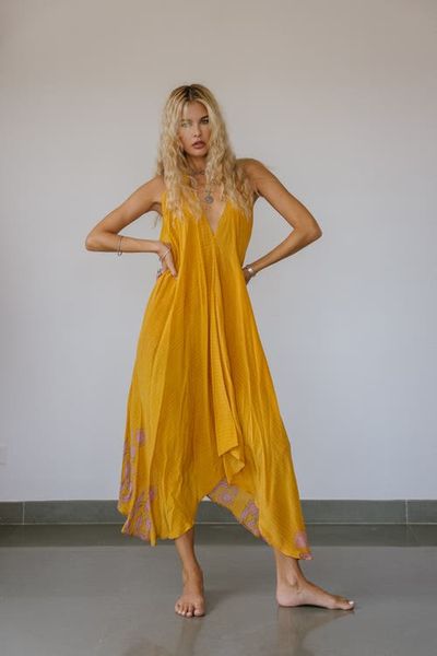 Sun Child Sun Child Classic Silk Dress Tokyo