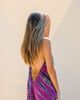 Sun Child Sun Child Classic Silk Dress Zinque - 2