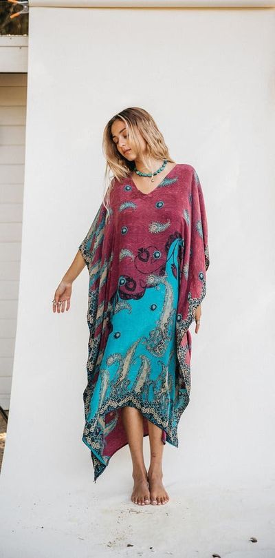 Sun Child Sun Child Long Caftan Daphne