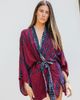 Sun Child Sun Child Wrap Dress Iris - 1