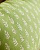 Sunbrella Green Ditsy Outdoor Lumbar Pillow - 3