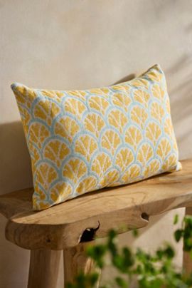 Sunbrella Lucille Outdoor Lumbar Pillow