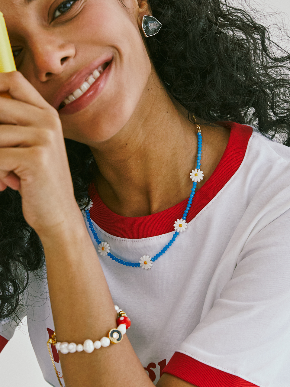 SUNDAY DISCO CLUB Alice Necklace_Blue