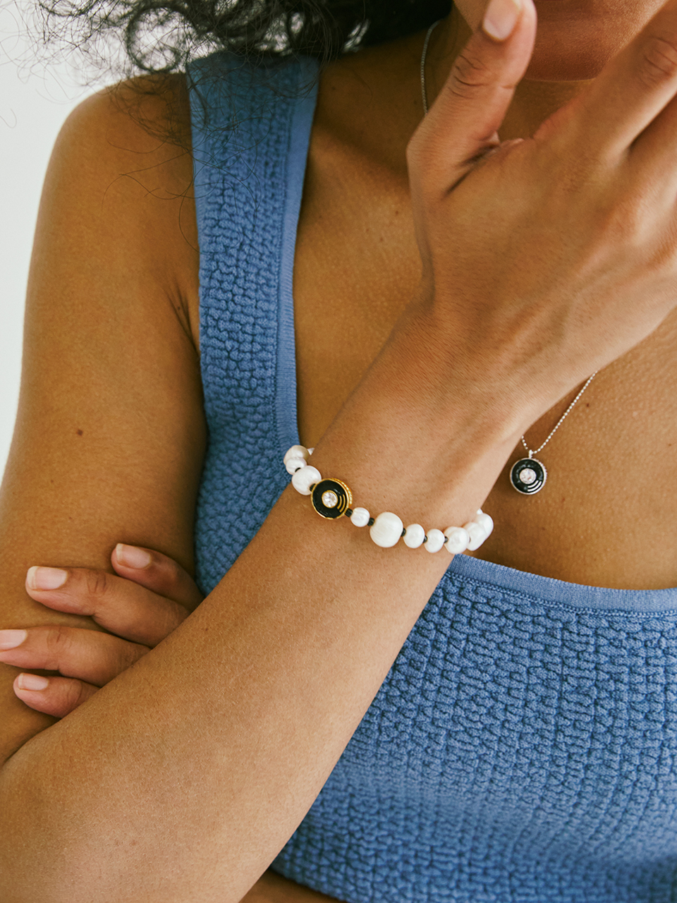 SUNDAY DISCO CLUB Cecil Bracelet_Black
