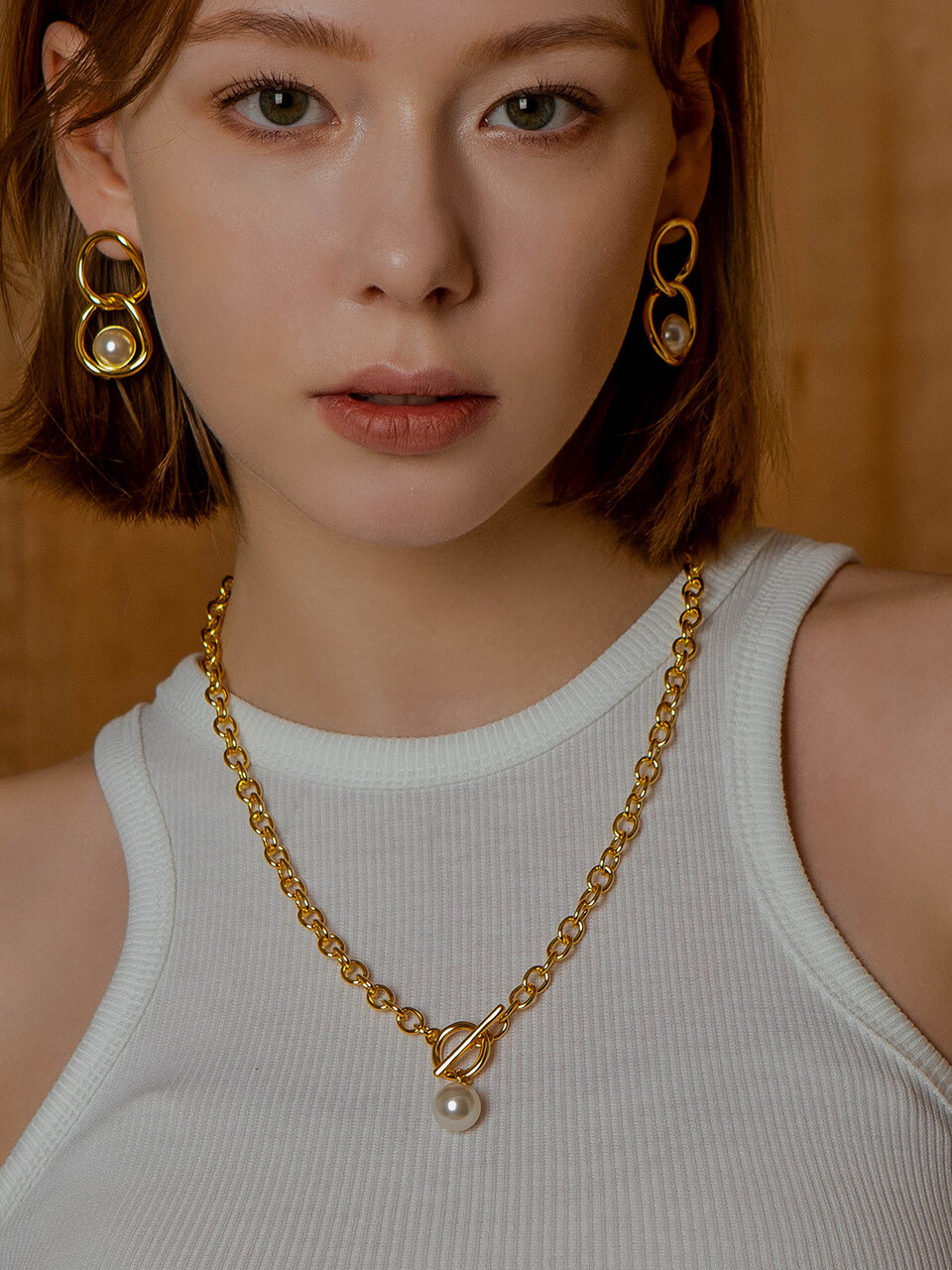 SUNDAY DISCO CLUB Chloe Necklace_Gold