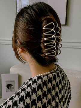 SUNDAY DISCO CLUB Joanna Hairpin_Silver