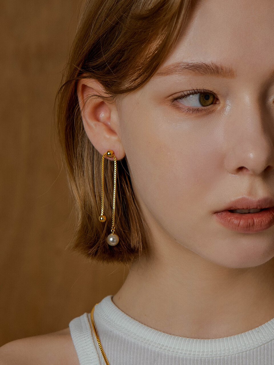 SUNDAY DISCO CLUB Lil Drop Earring_Gold