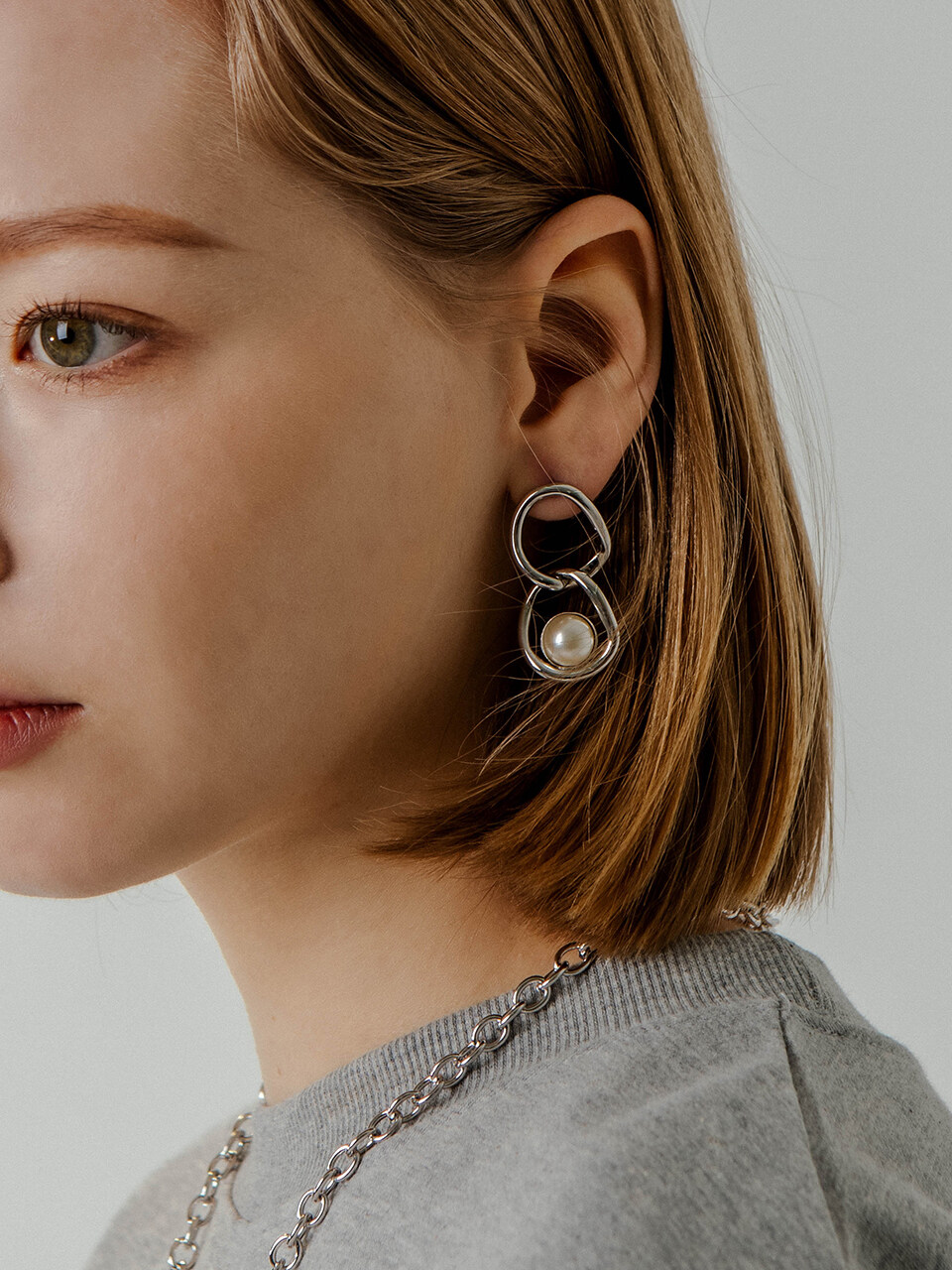 SUNDAY DISCO CLUB Tina Earring_Silver