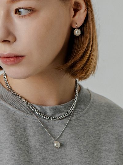 SUNDAY DISCO CLUB Tinashe Necklace_Silver