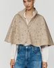 Sunday in Brooklyn Eyelet Trench Cape - 1