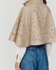 Sunday in Brooklyn Eyelet Trench Cape - 2