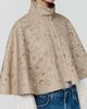Sunday in Brooklyn Eyelet Trench Cape - 3