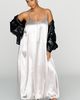 Sunday in Brooklyn Liquid Shine Bubble Hem Midi Dress - 5