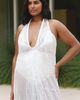 Sunday in Brooklyn Plunged Sequin Maxi Dress - 7