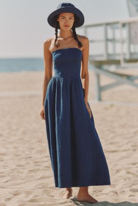 Sundays Runa Strapless Midi Dress
