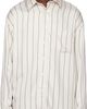 Sunflower Sunflower Beige & Blue New Base Fluid Shirt - 1