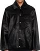Sunflower Sunflower Black Cow Hide Coach Jacket - 1