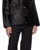 Sunflower Sunflower Black Cow Hide Coach Jacket - 4