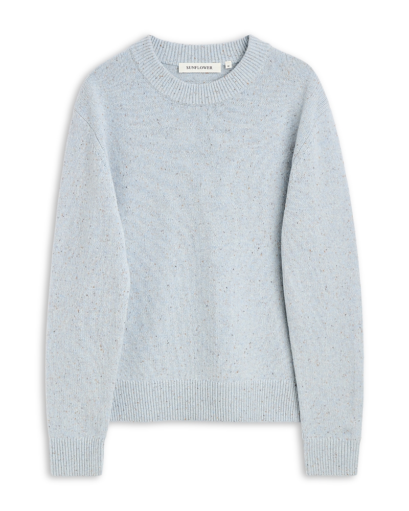 Sunflower Sunflower Donegal Moon Wool Speckled Crewneck Sweater