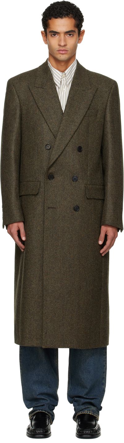 Sunflower Sunflower Khaki DB Coat