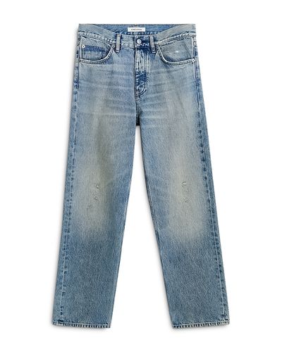 Sunflower Sunflower Loose Fit Faded Jeans in Light Worn