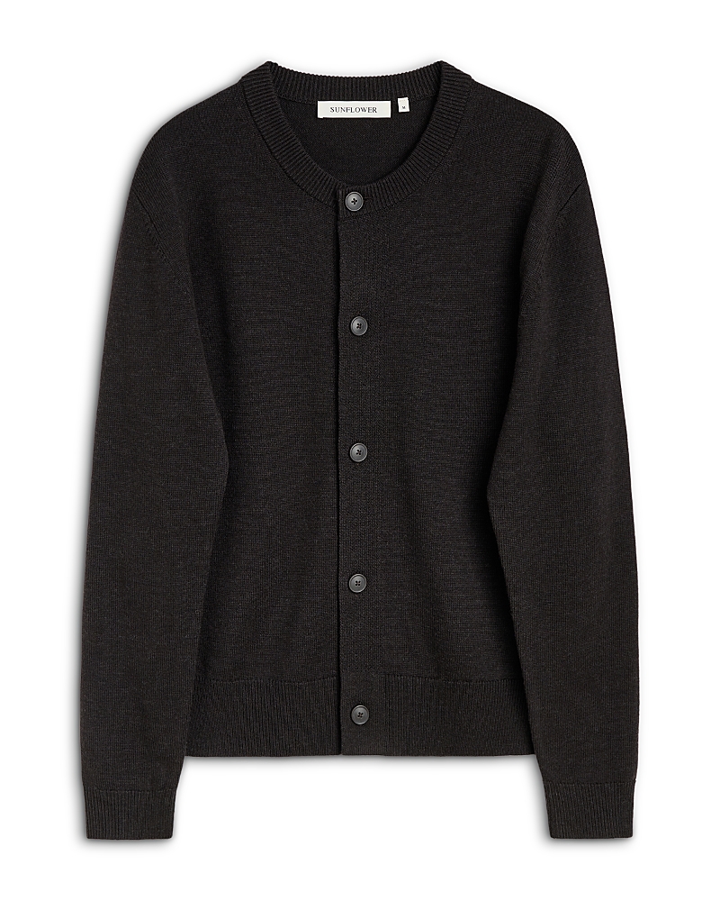Sunflower Sunflower Moon Wool Knit Button Cardigan Sweater