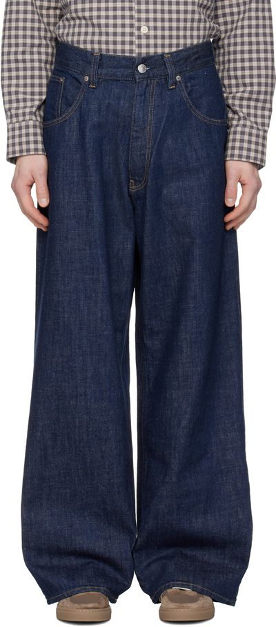 Sunflower Sunflower Navy Super Wide Jeans