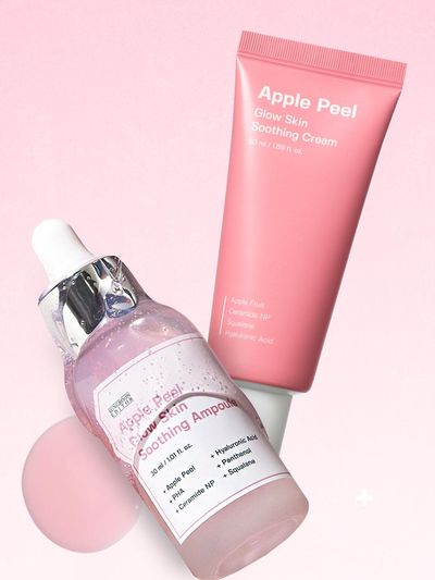 SUNGBOON EDITOR Applefeel Smooth Soothing Cream 50ml + Applefeel Soothing Ampoule 30ml