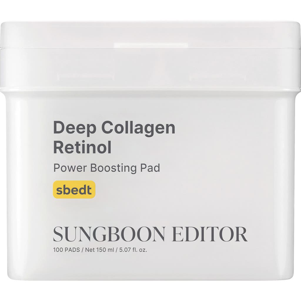 SUNGBOON EDITOR SUNGBOON EDITOR Deep Collagen Retinol Power Boosting Pads 