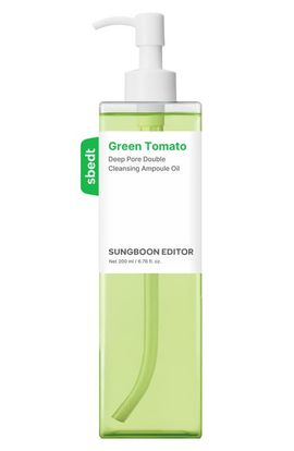 SUNGBOON EDITOR SUNGBOON EDITOR Green Tomato Deep Pore Double Cleansing Ampoule Oil 