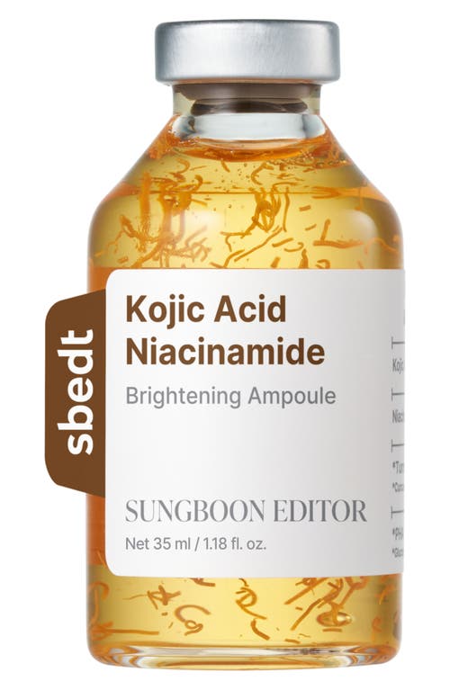 SUNGBOON EDITOR SUNGBOON EDITOR Kojic Acid Niacinamide Brightening Ampoule 