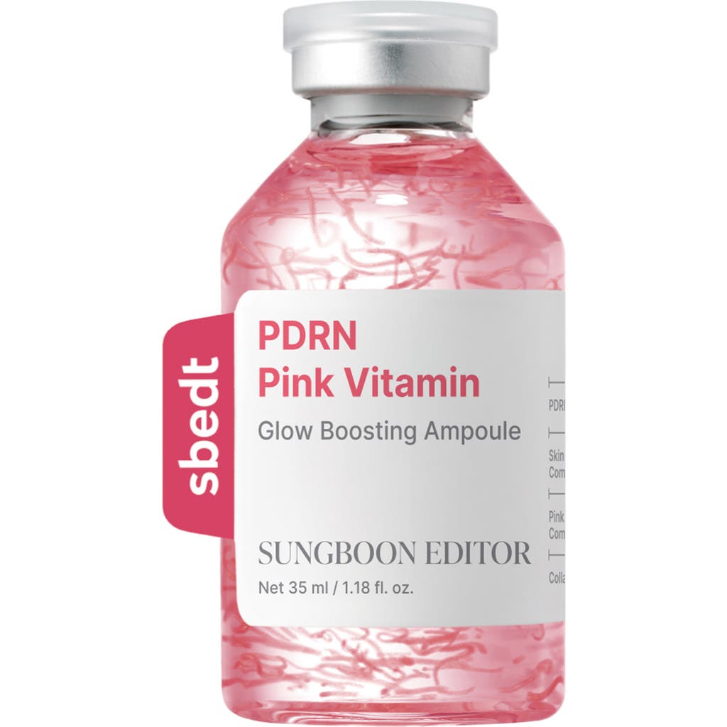 SUNGBOON EDITOR SUNGBOON EDITOR PDRN Pink Vitamin Glow Boosting Ampoule 