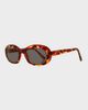 Sunglass Museum Sunglass Museum Vintage Lilia Sunglasses in Brown, Women's at Urban Outfitters - 2