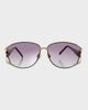 Sunglass Museum Sunglass Museum Vintage Milena Sunglasses in Black, Women's at Urban Outfitters - 2