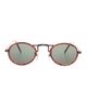 Sunglass Museum Vintage Gatsbe Oval Sunglasses by Sunglass Museum - 2