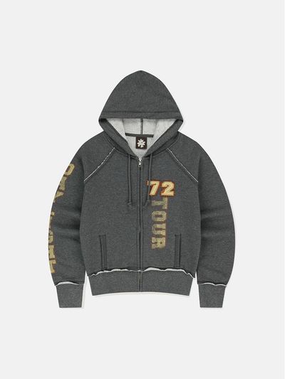 SUNLOVE 72TOUR Zip Up Hoodie [Heather Charcoal]