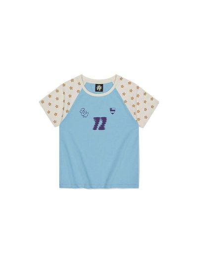 SUNLOVE All-Star Raglan Tee [Light Blue]