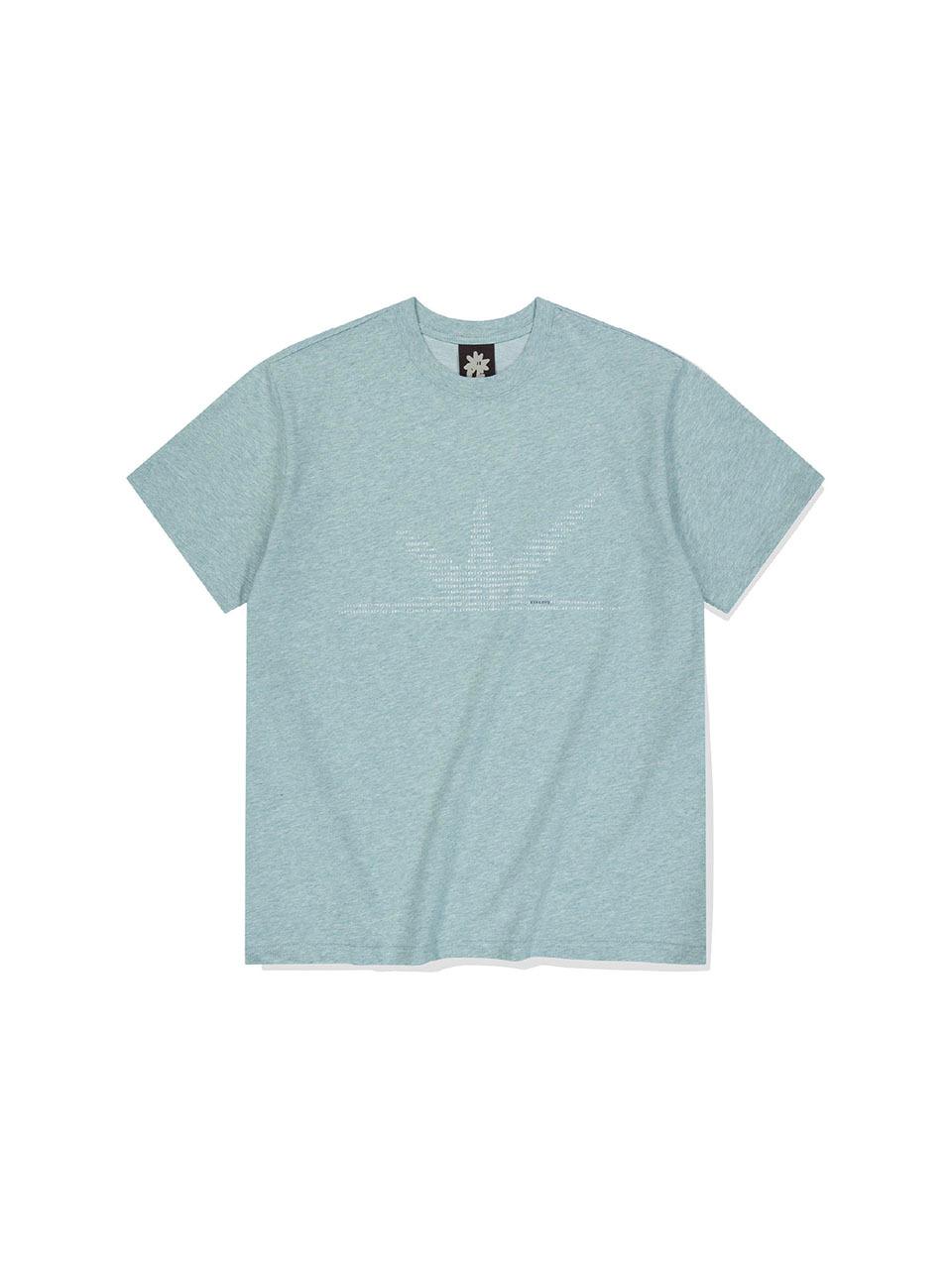 SUNLOVE ASCII Daybreak Tee [Heather Green]