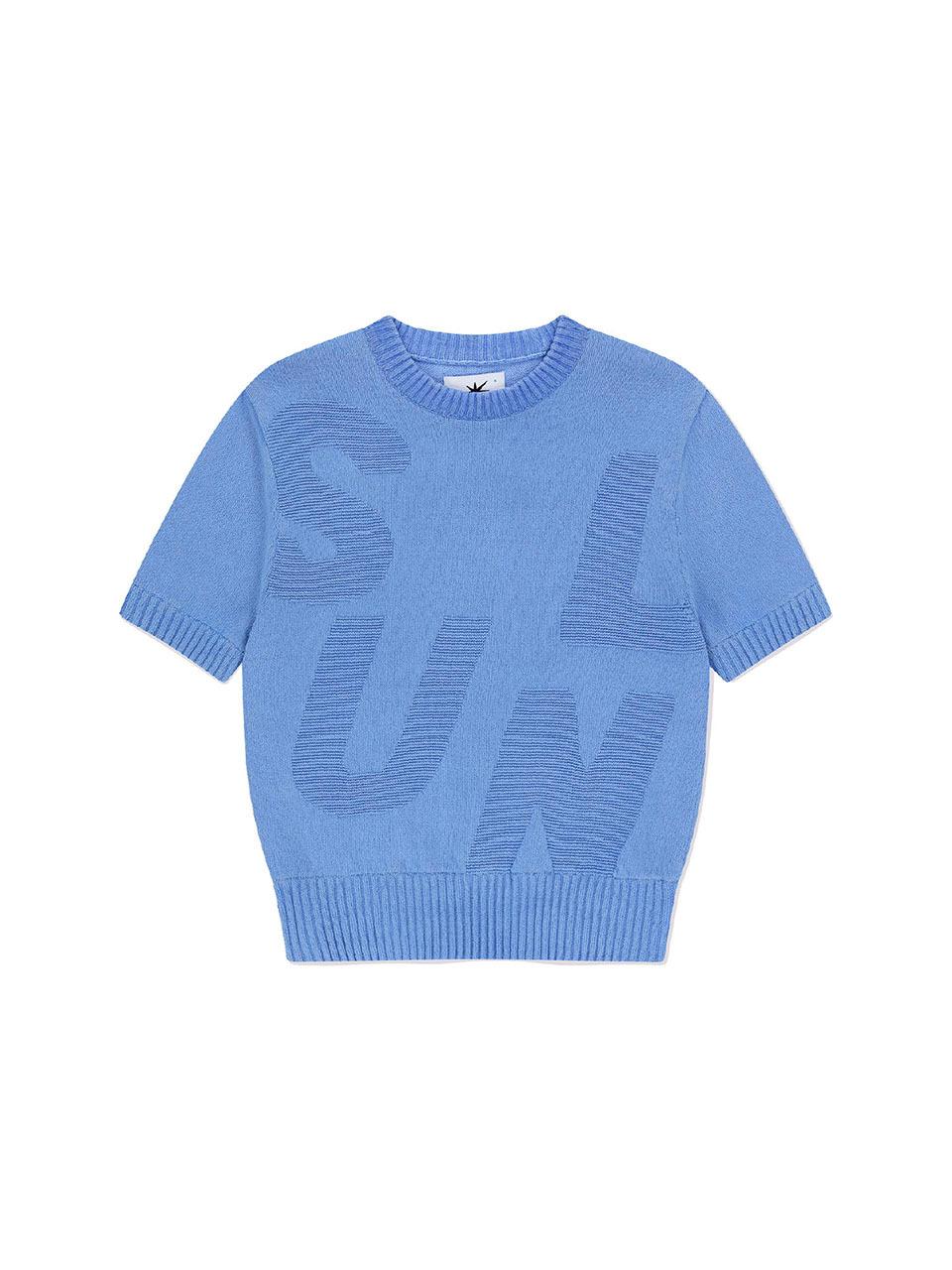 SUNLOVE Capital S/S Sweater [Blue]