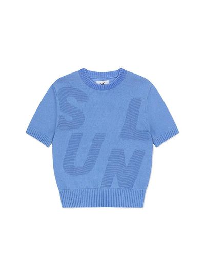 SUNLOVE Capital S/S Sweater [Blue]