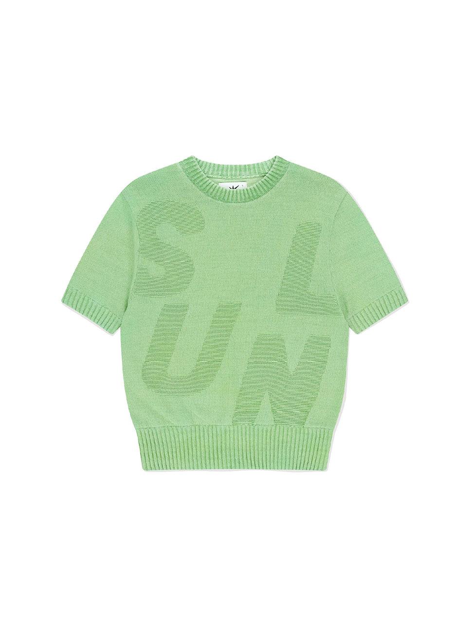 SUNLOVE Capital S/S Sweater [Green]