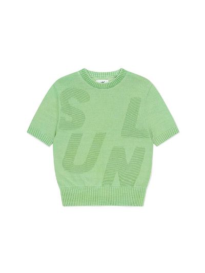 SUNLOVE Capital S/S Sweater [Green]